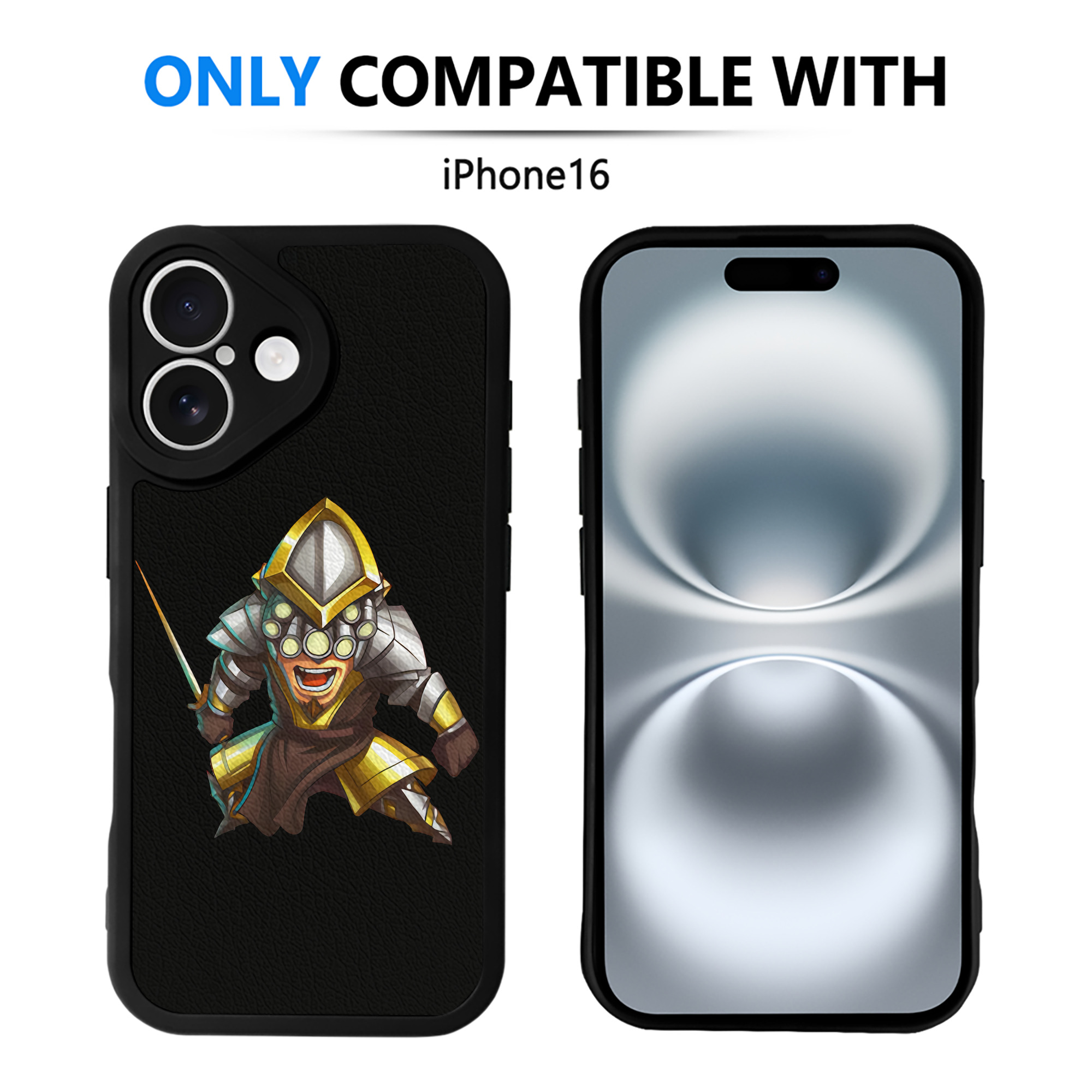 （画像用） リーグ・オブ・レジェンド League of Legends LOL 【iPhone 16シリーズ対応】シリコンスマホケース（レザー調） 材質：シリコン